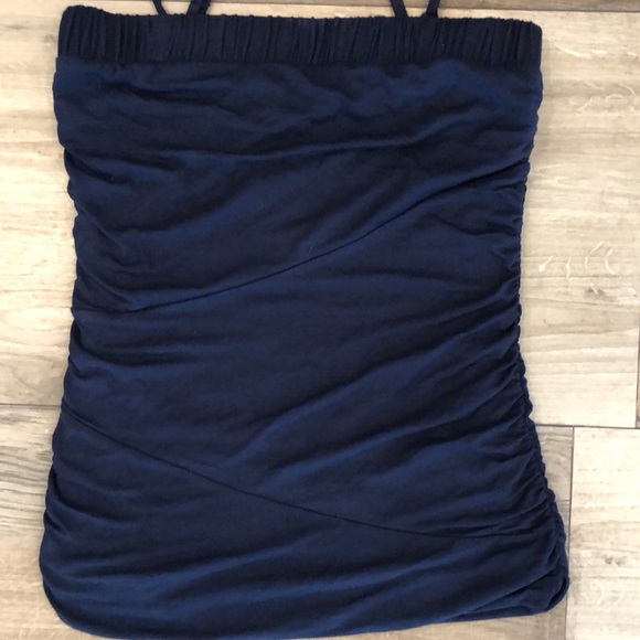 Navy Blue Tube type Top - Picture 2 of 11